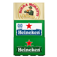 Heineken, Heineken 0.0% of Birra Moretti 